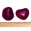 Dyed & Heated Natural Agate Slice Big Pendants GG-CBAAF67-02A-3