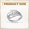 1Pc Stainless Steel Finger Rings RJEW-LP0002-30P-2