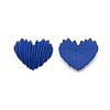 Opaque Frosted Resin Cabochons RESI-WH0030-01-1