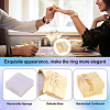 Square Paper Jewelry Ring Gift Boxes with Bowknot CON-TAC0010-80D-5
