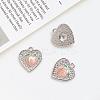 Alloy Rhinestone Pendants INS-PW0002-10C-1