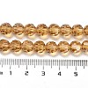 Transparent Glass Beads EGLA-A035-T8mm-B17-4