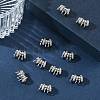 SHEGRACE Brass Micro Pave Cubic Zirconia Pendants XGRQ3D195-482P-4