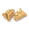 Ion Plating(IP) 304 Stainless Steel Pendants STAS-Q334-19G-2
