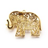 Tibetan Style Alloy Big Pendants TIBEP-29-AG-LF-2