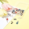 30Pcs 6 Styles Alloy Enamel Charms FIND-FS0003-99-9
