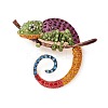 Alloy Enamel Brooches JEWB-P012-06A-1