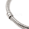 Rack Plating  Brass Micro Pave Cubic Zirconia Bracelets BJEW-P336-01P-3