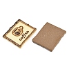 Opaque Resin Cabochons RESI-F071-01-2