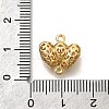 Brass Connector Charms KK-E792-13G-3