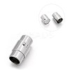 Tarnish Resistant Smooth 304 Stainless Steel Column Locking Tube Magnetic Clasps STAS-E089-05F-1