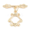 Brass Toggle Clasps KK-K391-05G-1