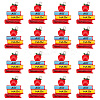 25Pcs Opaque Resin Pendants for Teachers' Day RESI-SC0002-42-1
