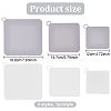 6Pcs 6 Styles PVC Tub Stoppers AJEW-GO0001-25-2