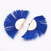 Nylon Tassel Pendants KK-F755-28G-07-NF-2