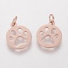 304 Stainless Steel Pendants STAS-Q201-T455R-2