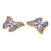 Light Gold Tone Alloy Enamel Pendants ENAM-M059-05KCG-07-2