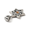 Non-Tarnish 304 Stainless Steel Pendants STAS-E058-13P-3