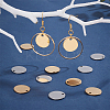 60Pcs 2 Colors Ion Plating(IP) 304 Stainless Steel Charms STAS-PH0005-64-5