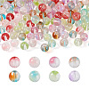 120Pcs 8 Colors Transparent Glass Beads GLAA-CW0001-05-3