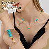 Brass Crimp Beads Covers KK-BC0014-72B-G02-5