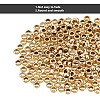 1000Pcs 316 Surgical Stainless Steel Crimp Beads STAS-GO0001-03-3