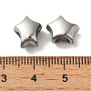Non-Tarnish 304 Stainless Steel European Beads STAS-K285-19P-3