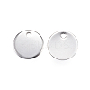 Tarnish Resistant 304 Stainless Steel Charms LS-X-STAS-F039-91-12mm-P-2