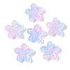 Transparent Spray Paint Glass Beads GLAA-Z011-07L-1
