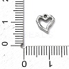 304 Stainless Steel Charms SA-B007-02P-D-3