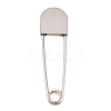 Alloy Extra Large Safety Pin Brooches PALLOY-P333-01P-1