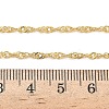 2.5MM Brass Singapore Chain Necklaces NJEW-P339-07G-5