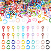 400Pcs Alloy Screw Eye Pin Peg Bails FIND-TA0007-89-2
