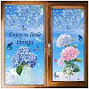 8 Sheets 8 Styles PVC Waterproof Wall Stickers DIY-WH0345-106-1