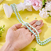 2 Strands 2 Colors Anti-Tarnish Electroplate Glass Beads Strands GLAA-TA0003-67-7