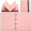 4 Pages Felt Shoe Charms Collection Binder Book AJEW-WH0513-04D-1