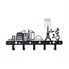 Iron Wall Mounted Hook Hangers HJEW-XCP0001-12-2