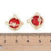 Golden Plated Brass Pendants KK-L218-001G-01-3