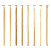 80Pcs Brass Flat Head Pins KK-LP0001-73-1
