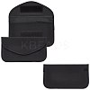 Carbon Fiber Key Car Wallets Car Bag Key Purse Pouch AJEW-WH0029-36-1