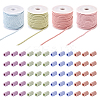 DIY Macaron Color Hair Ties Making Kit DIY-TA0004-55-2