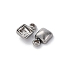304 Stainless Steel Rhinestone Pendants STAS-B090-02P-09-2