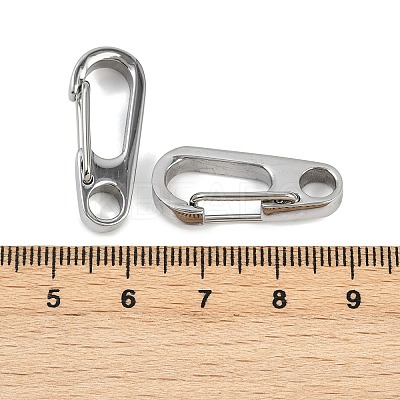 304 Stainless Steel Rock Climbing Carabiners STAS-B089-02A-P-1