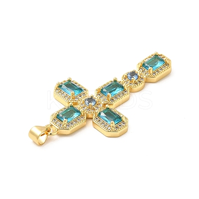 Rack Plating Brass Pendants KK-D087-17G-1