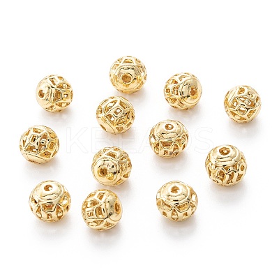 Alloy Hollow Beads X1-PALLOY-P238-26G-RS-1