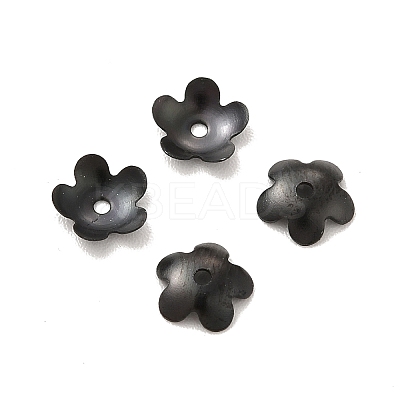 Ion Plating(IP) 304 Stainless Steel Bead Caps STAS-K113-01EB-1