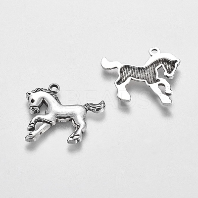 Tibetan Style Alloy Pendants TIBEP-A16618-AS-FF-1