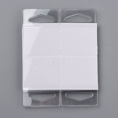 Transparent PVC Self Adhesive Hang Tabs LS-X-CDIS-Z001-01A-1