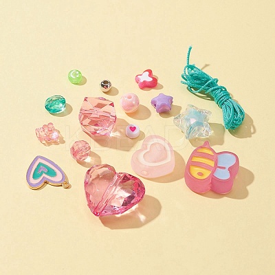 DIY Stretch Bracelet Making Kit DIY-FS0003-89-1