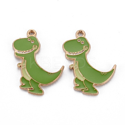 Alloy Enamel Pendants X-ENAM-S126-084-NR-1